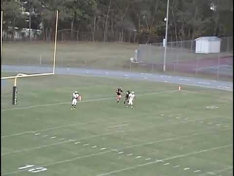 2010 Rick Adams to Jarrod Hunt (Altavista) 70-yard TD pass Vs Cumberland