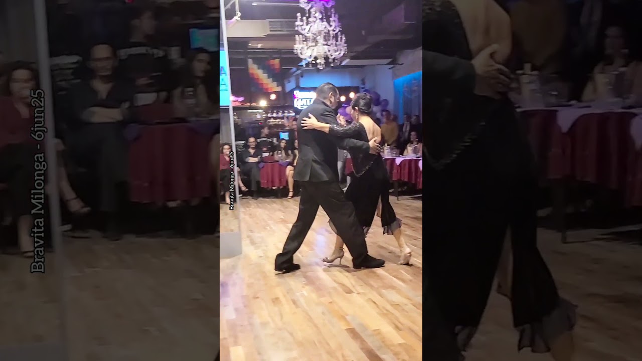 Video thumbnail for Reel Tu pálida Voz (Requena) Stella Baez y Ernesto Balmaceda. Bravita Milonga 6jun25