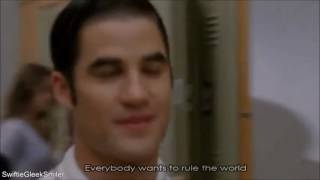 Glee - Everybody Wants To Rule The World (Full Performance with Lyrics)