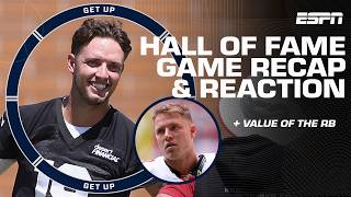 How Carson Beck can elevate his game this season + Hall of Fame Game recap 🏈 | Get Up