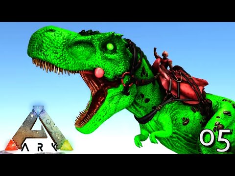 ARK: SURVIVAL EVOLVED - POISON & LIGHTNING ELEMENTAL REX !!! ARK ETERNAL EBENUS ASTRUM E05