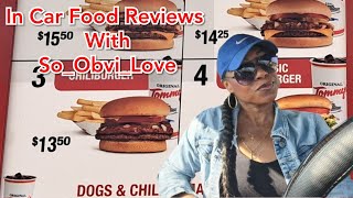 The Original Tommy's Burger | In Car Food Review