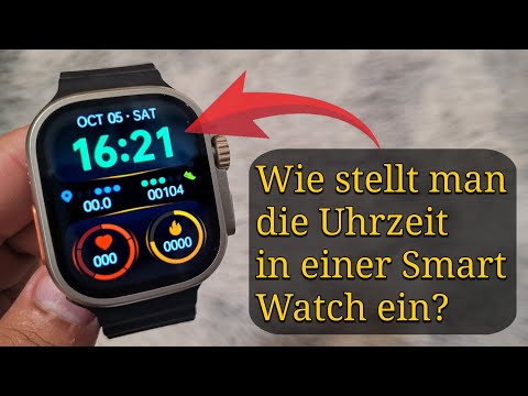 Wie stelle ich Uhrzeit und Datum auf JEDER Smartwatch ein? (2 einfache Methoden)