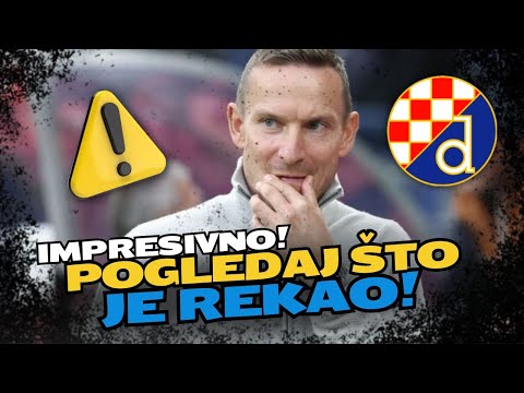 🔥TOTALNI ŠOK! TRENER RIVALA GOVORI O DINAMOVOJ ZVIJEZDI! OVA UTAKMICA ĆE BITI VATRENA!