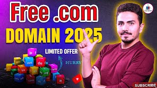 Free .Com Domain 2025 | Free Premium Domain 2025 | Free Domain and Hos