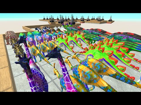 All Color UNITS Championship - Animal Revolt Battle Simulator