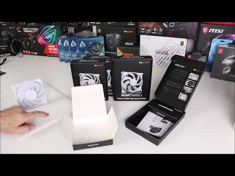 Be Quiet Silent Wings 4 High Speed Lüfer in Weiß