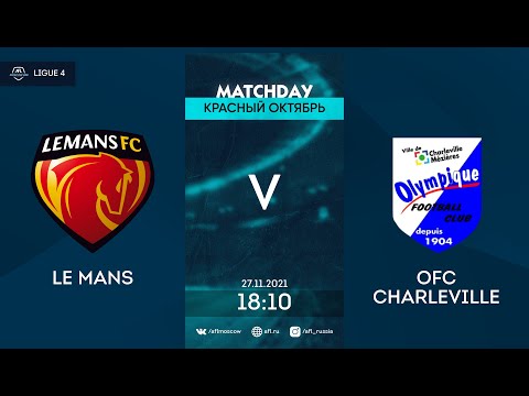 AFL21. France. Ligue 4. Day 16. Le Mans - OFC Charleville
