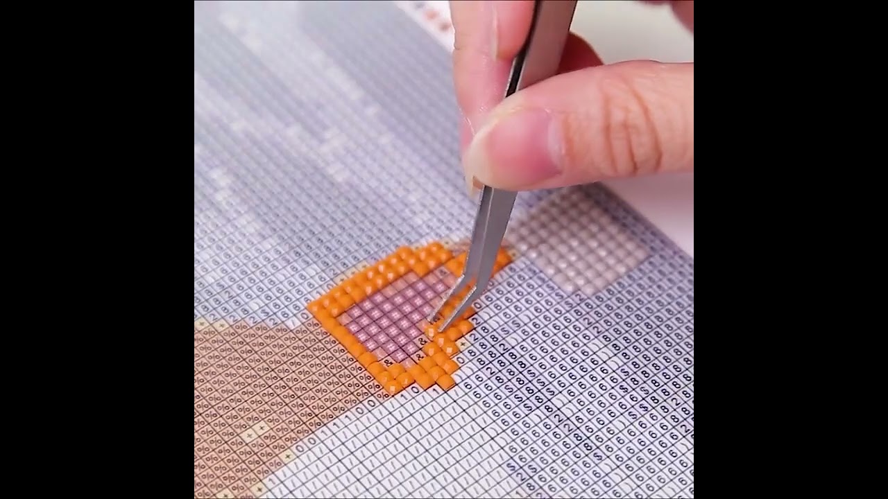 Broderie diamant : tuto rapide