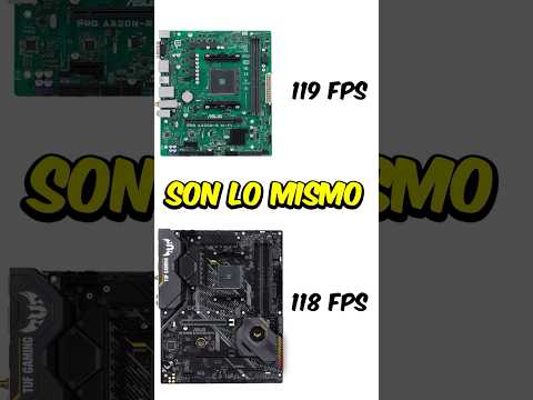 Does the motherboard influence the performance of a gaming PC? #pcgaming #hardware