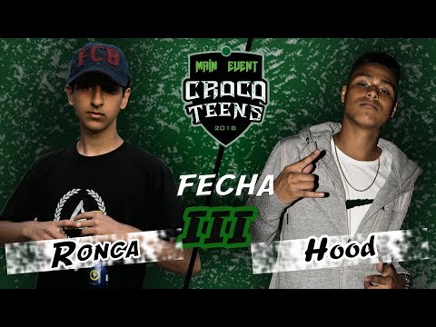 RONCA vs HOOD - 4tos - Fecha 3 ( Torneo 2018 ) - Crocoteens