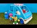 Blue FISHER PRICE Van Ride SESAME STREET Toys Video