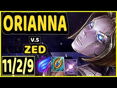 MAGIFELIX (ORIANNA) vs ZED - 11/2/9 KDA MID CHALLENGER GAMEPLAY - EUW