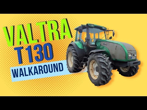 Valtra T130 Walkaround