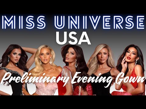 Miss Universe USA 2025 | Top 20 Standouts | Preliminary Evening Gown Competition