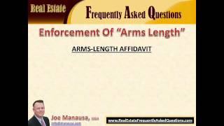 What Is An Arms Length Transaction