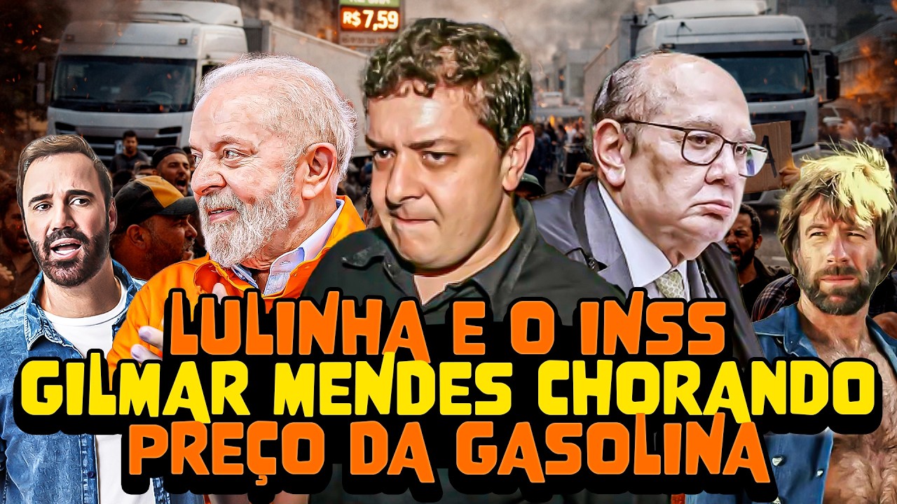 LULINHA E O INSS | GILMAR MENDES CHORANDO | PREÇO DA GASOLINA - STAND UP DIOGO PORTUGAL