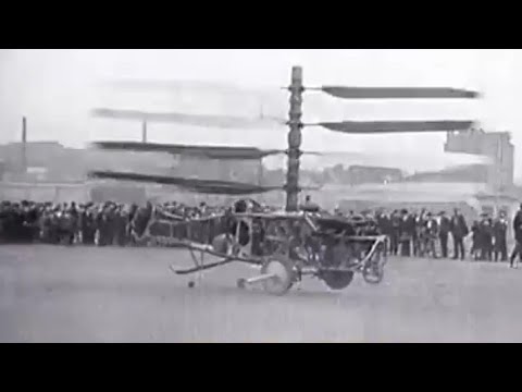 flying failures stock footage - the first flying machines