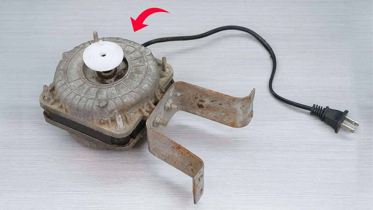 Wonder Secret Of Fans Motor That No One Know! Remove Rotor From Fans Motor It Will SHOCK You
