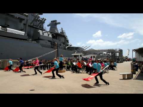 CFHS Falcon Band - Honolulu Hawaii - Sweet Land of Liberty