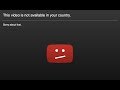 This Video Is Not Available In Your Country