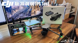 DJI Air 3S 4k 60 FPS Test