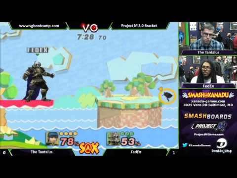 Xanadu 1/7/14 - The Tantalus (Mario/Marth) vs. FedEx (Ganon)