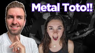 First Time Reaction | Toto - Africa (metal cover by Leo Moracchioli feat. Rabea &amp; Hannah) |