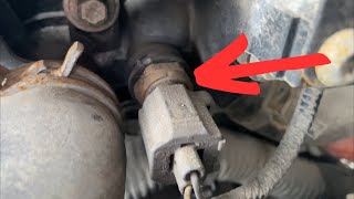 Engine Coolant Temperature Sensor Ford Fiesta 1.6L 2008-2019 Location and Replacement