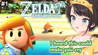 Subaru's First Time Playing Zelda: Link's Awakening - Highlights (Part 1) [ENG SUB]