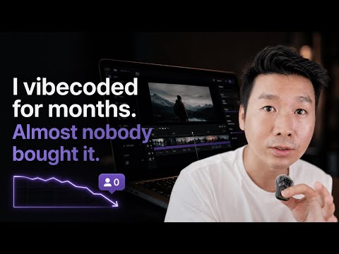 I vibe coded for months. The sales never came. thumbnail