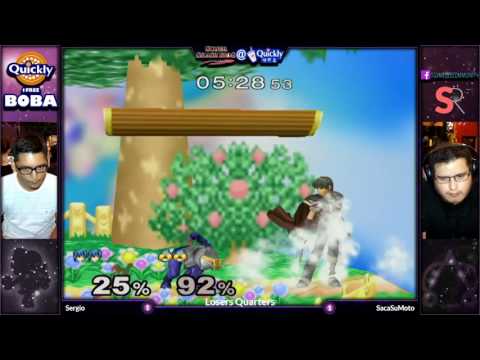 SSBM @ Quickly 9 - Sergio (Marth) vs. SacaSuMoto (Sheik) - Losers Quarters