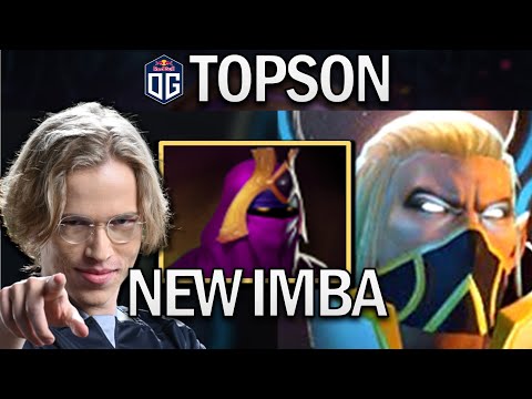 OG.TOPSON INVOKER WITH VEIL OF DISCORD - DOTA 2 7.29 GAMEPLAY