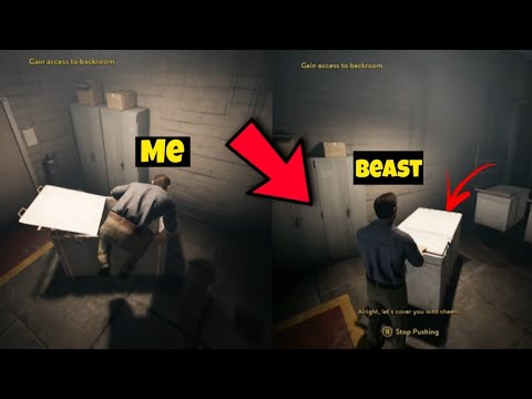 Escaping by Hiding Inside a CLOTH CART with @abitbeast in A WAY OUT !!