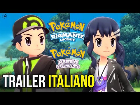 Pokémon Diamante Lucente e Perla Splendente: GAMEPLAY TRAILER ITALIANO