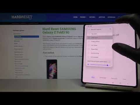 Alarm Tones on SAMSUNG Galaxy Z Fold3 5G | Available Sounds of Alarms