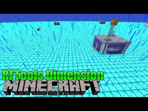 OP create dimensions?  - RFTools Tutorial - Minecraft Mod