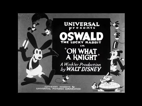Oh what a knight (1928). Oswald The Lucky Rabbit