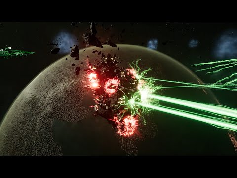 Skalgrim Mod - New Titans - Necrons vs Orks - Battlefleet Gothic Armada 2