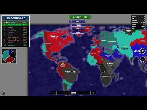 Winning Strategy! World Map! Satisfaction! Territory Games io - Territorial IO
