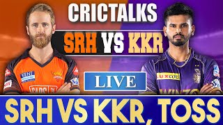 Live: KKR Vs SRH, Match 25, Mumbai | CRICTALKS | TOSS & PRE-MATCH | IPL LIVE 2022