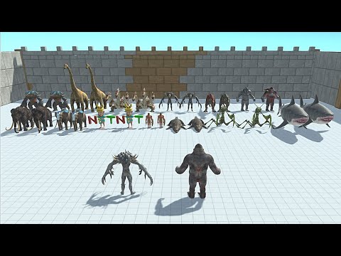 GORO WITH SCOURGE VS 2X BOSS - Animal Revolt Battle Simulator