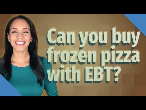 Can you buy frozen pizza with EBT?