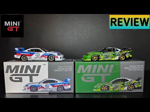 Feature Image thumbnail for the video blog Mini GT - Nissan S15 Silvia LB Super Silhouette Formula Drift & Garasidrift - REVIEW by  booster_diecast