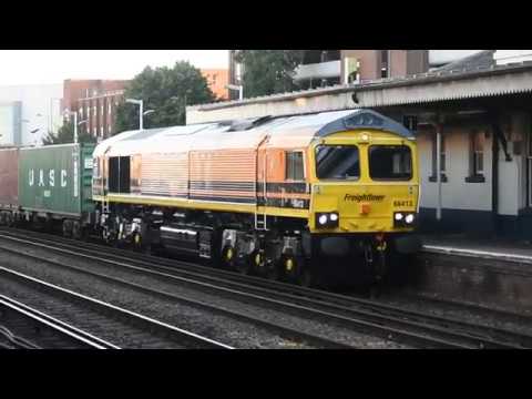 66413 leaving Eastleigh Pt 1 (New Livery)!