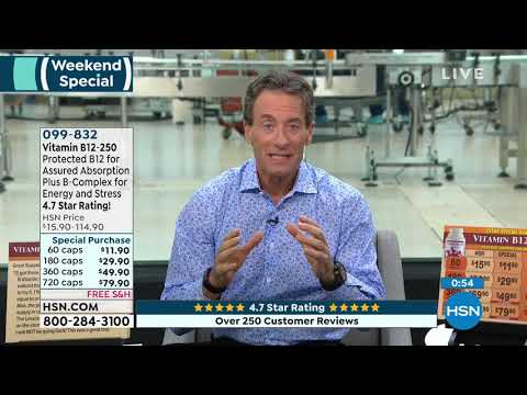 Vitamin B12250  60 Capsules