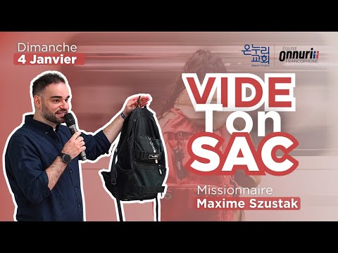 Vide ton sac - Maxime Szustak - 4 Janvier 2026