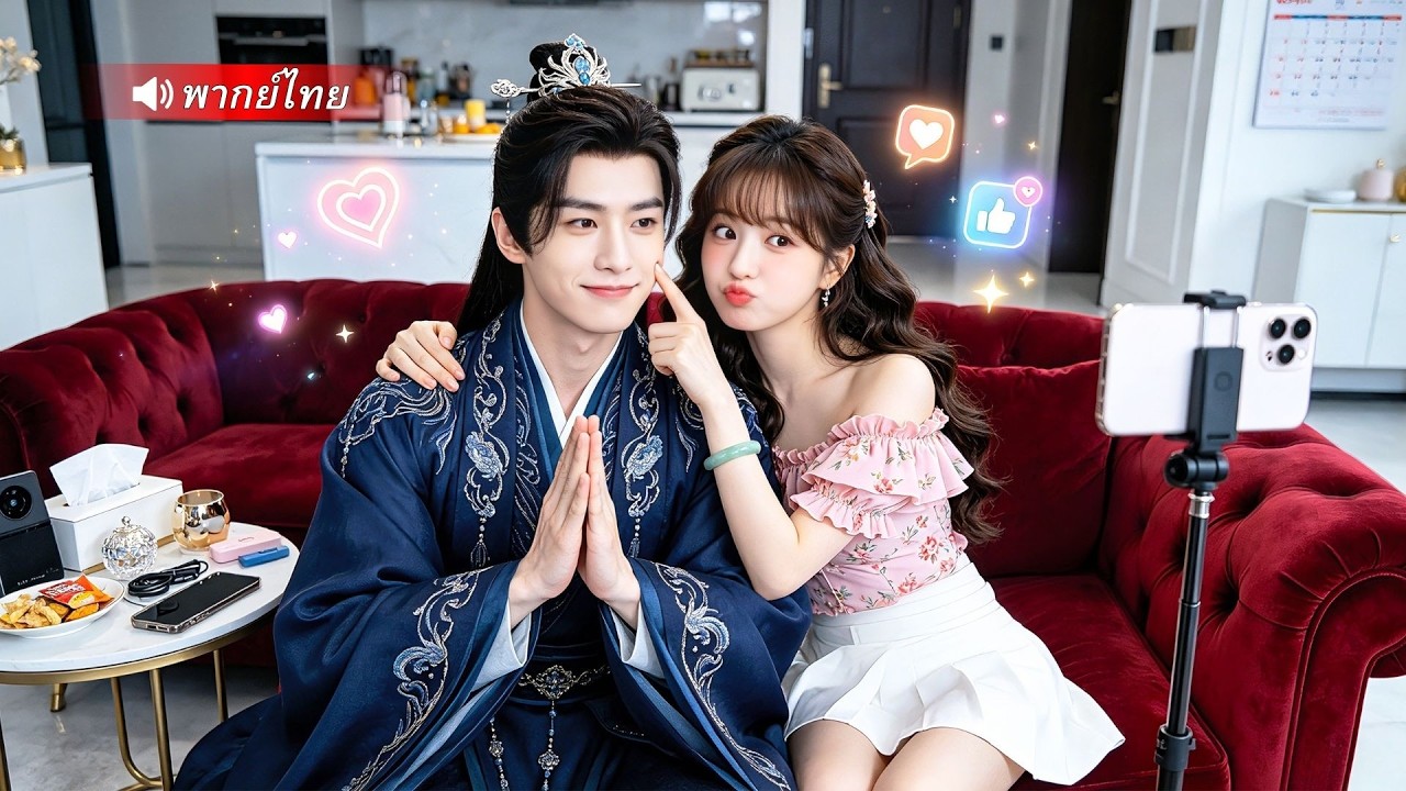 สาวป่วยมะเร็งพบชายโบราณทะลุมิติมากรุงเทพ! จับไลฟ์สดหาค่ารักษา สุดท้ายเขาดันเป็นรัชทายาทสายคลั่งรัก!?