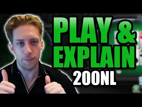 $200NL Blitz on ACR with AIvers2 | Play & Explain #39