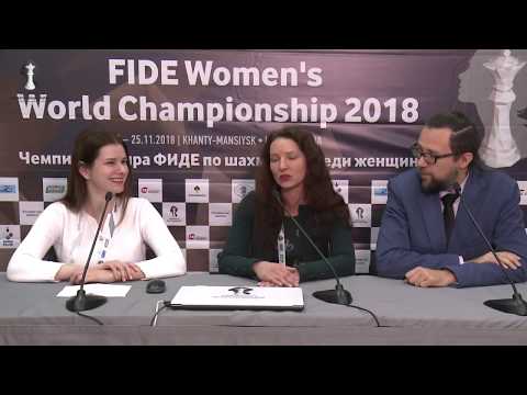 FWWC2018 PressConference with Eva Repkova